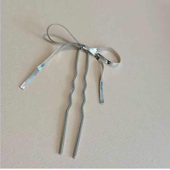 Elegant Silver Hair pin N1421 - Picture 3 of 4